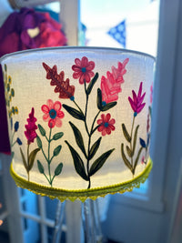 Embroidered Lamp Shades