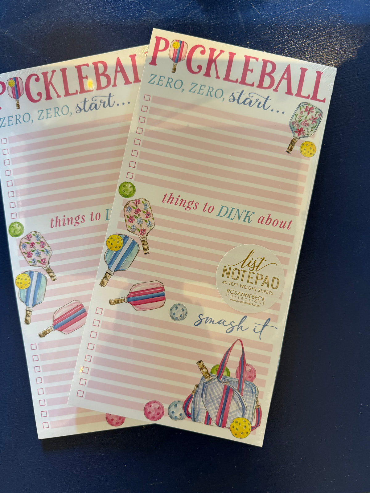 Jumbo Pickleball Notepad