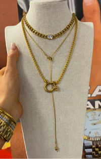 Gold Locket Necklace