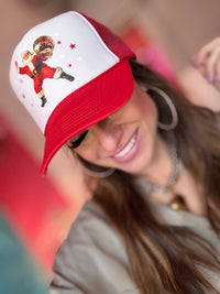 Disco Santa Trucker Cap