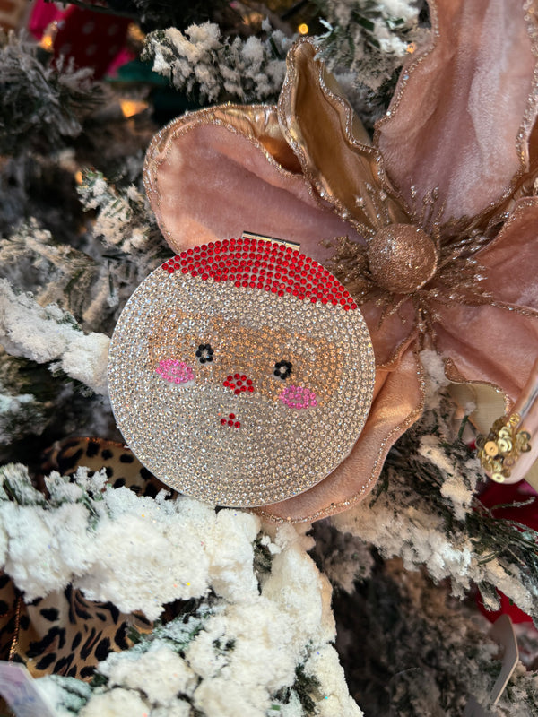 Bling Christmas Compact Mirrors