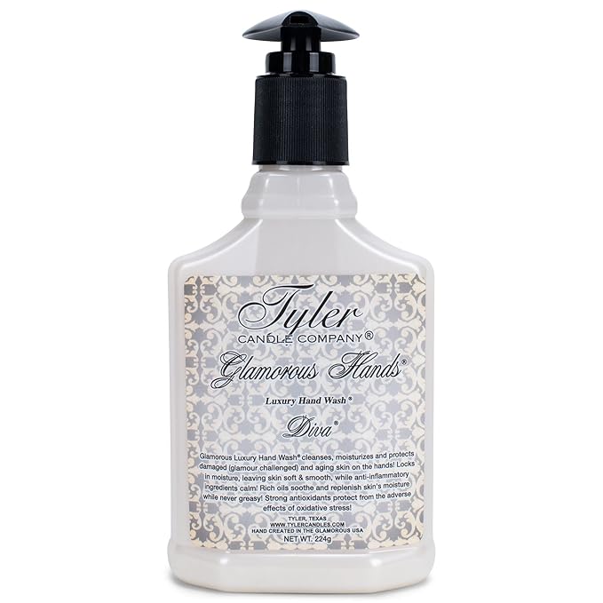 Luxury Hand Wash 8oz - Glamorous Hands - Tyler Candle Company