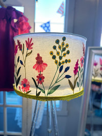 Embroidered Lamp Shades