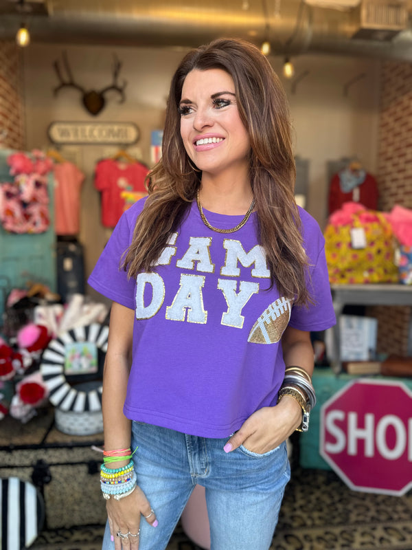 Game Day Crop T-Shirt