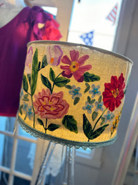 Embroidered Lamp Shades