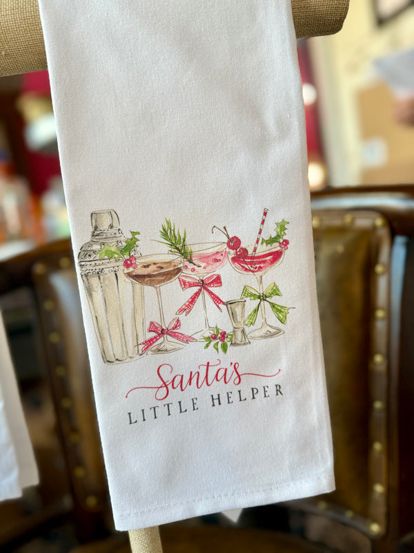 Santa’s little helper- Kitchen Towel