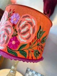 Embroidered Lamp Shades