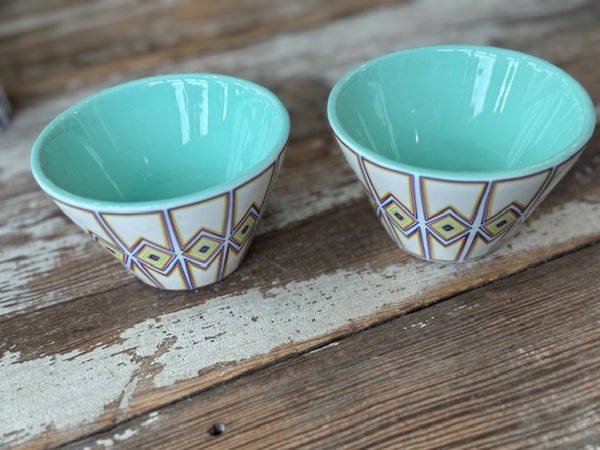 Aztec Patterned Punch Cups