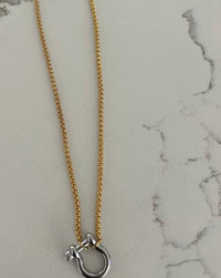 Gold & Gun Metal Necklace