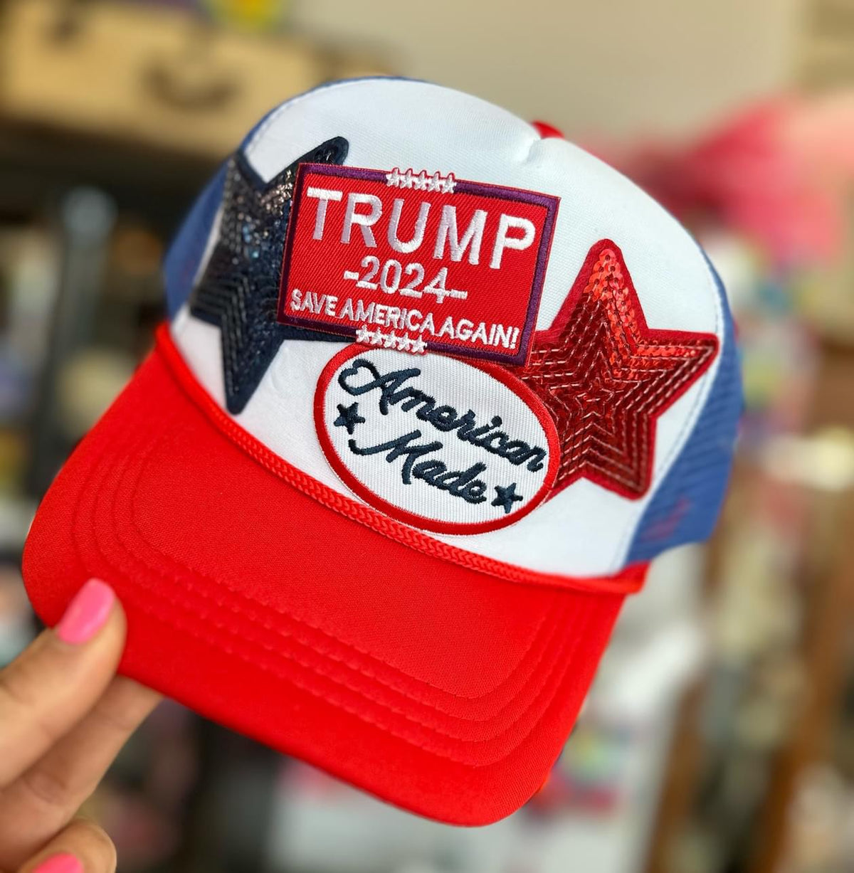 TRUMP - Save America Again -Trucker Hat