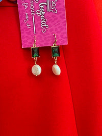 Pearl Snap Earrings