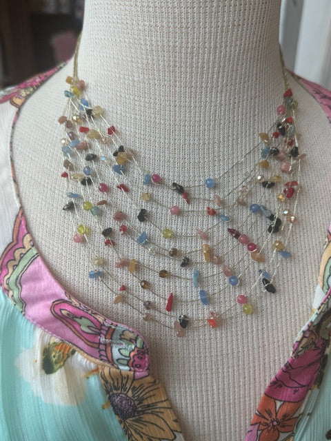 The Charlotte Multistrand Necklace