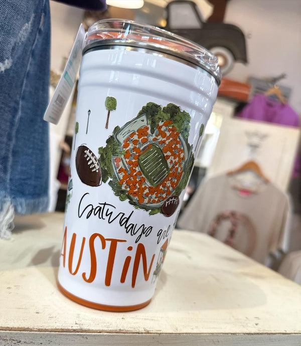 SWIG - Saturdays in Austin Party Cup 24oz