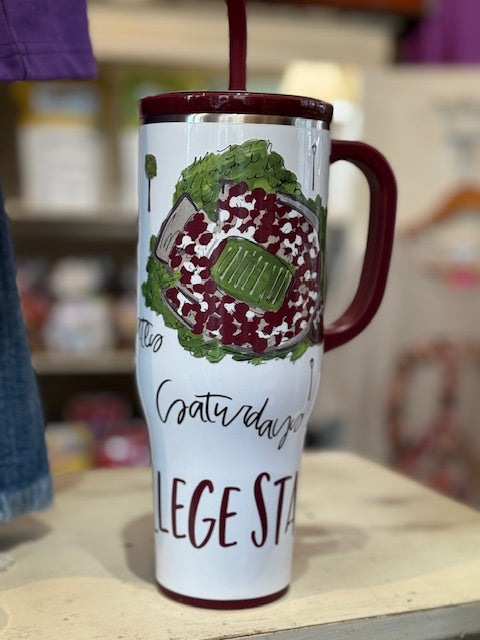 SWIG - Saturdays in College Station Mega Mug (40oz)