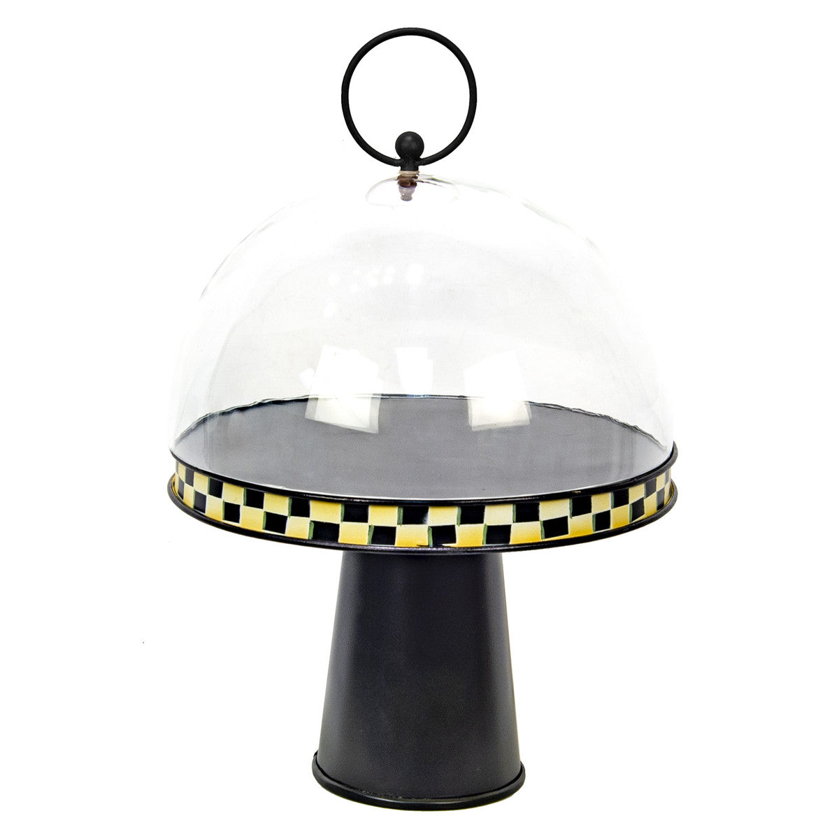 Celebrate Everyday Checked Cake Stand