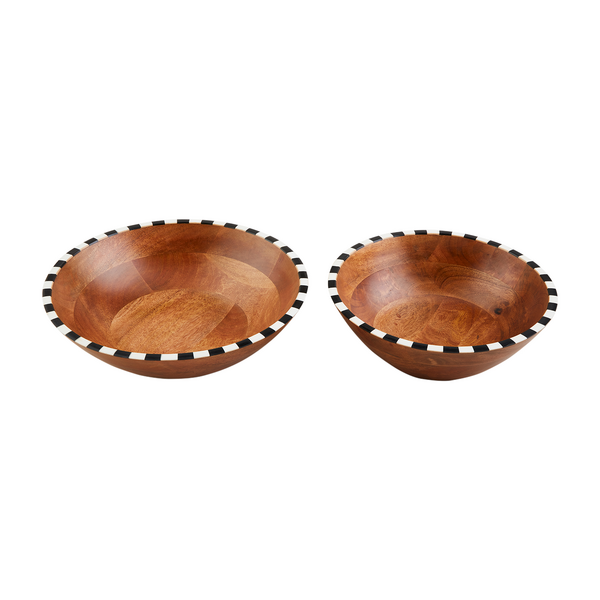 Checkered Bowl Set